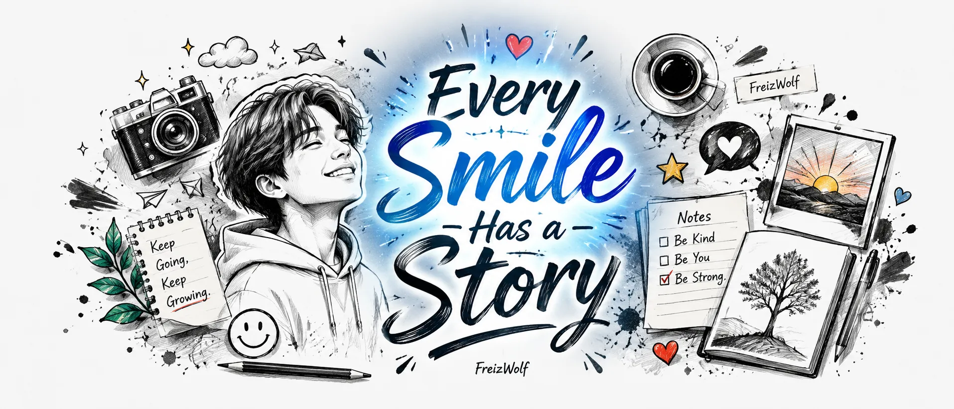 Every Smile Has a Story Illustration