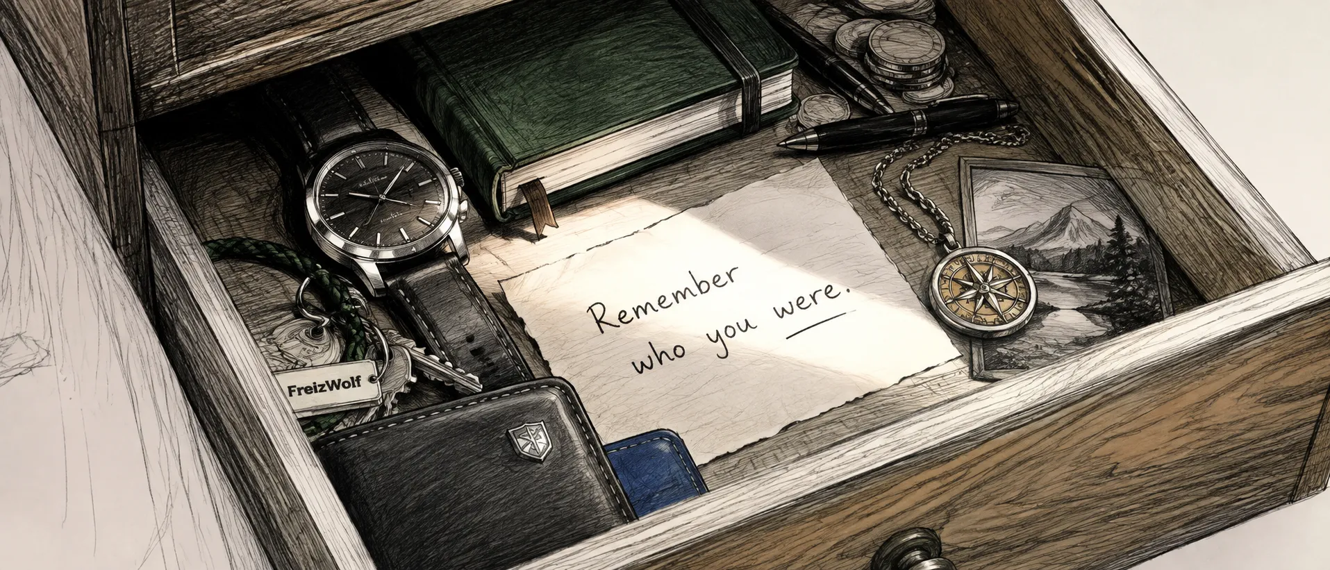 Remembering where you started after success