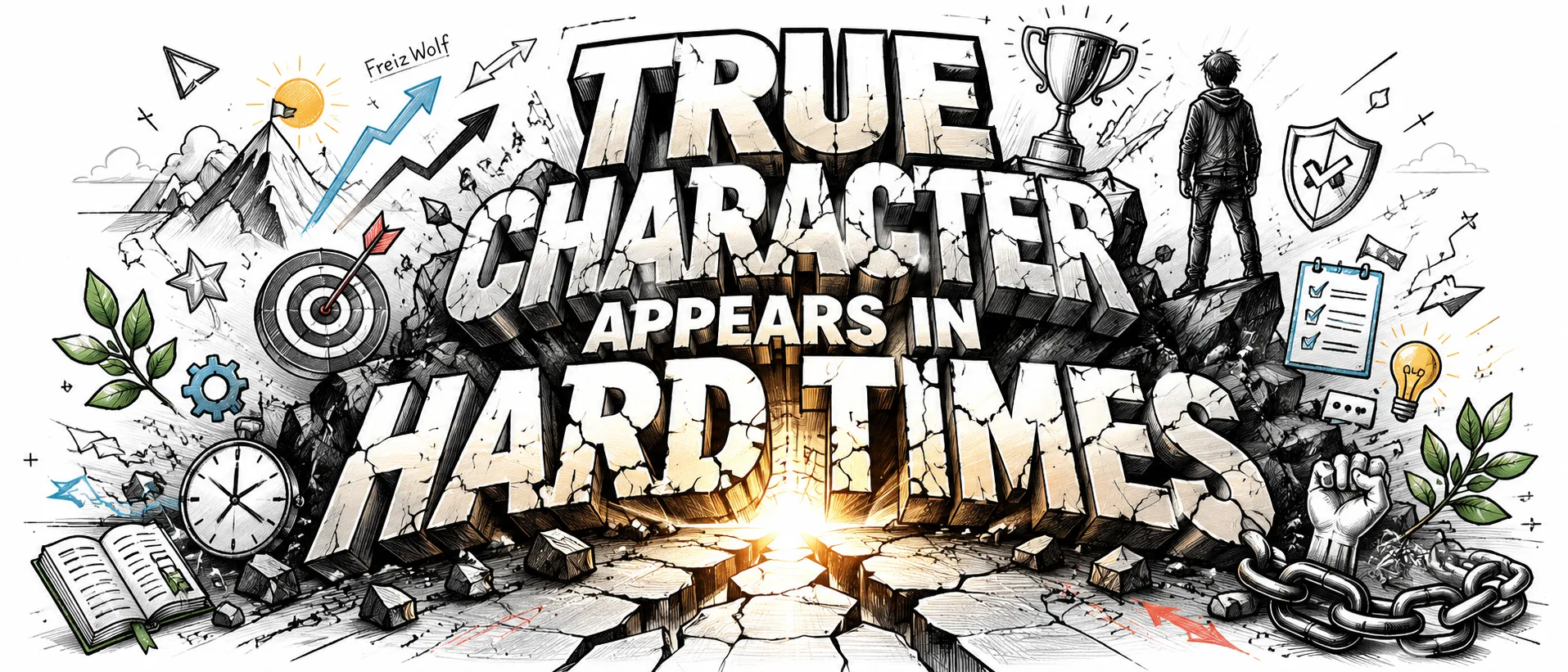 True character is revealed during difficult times