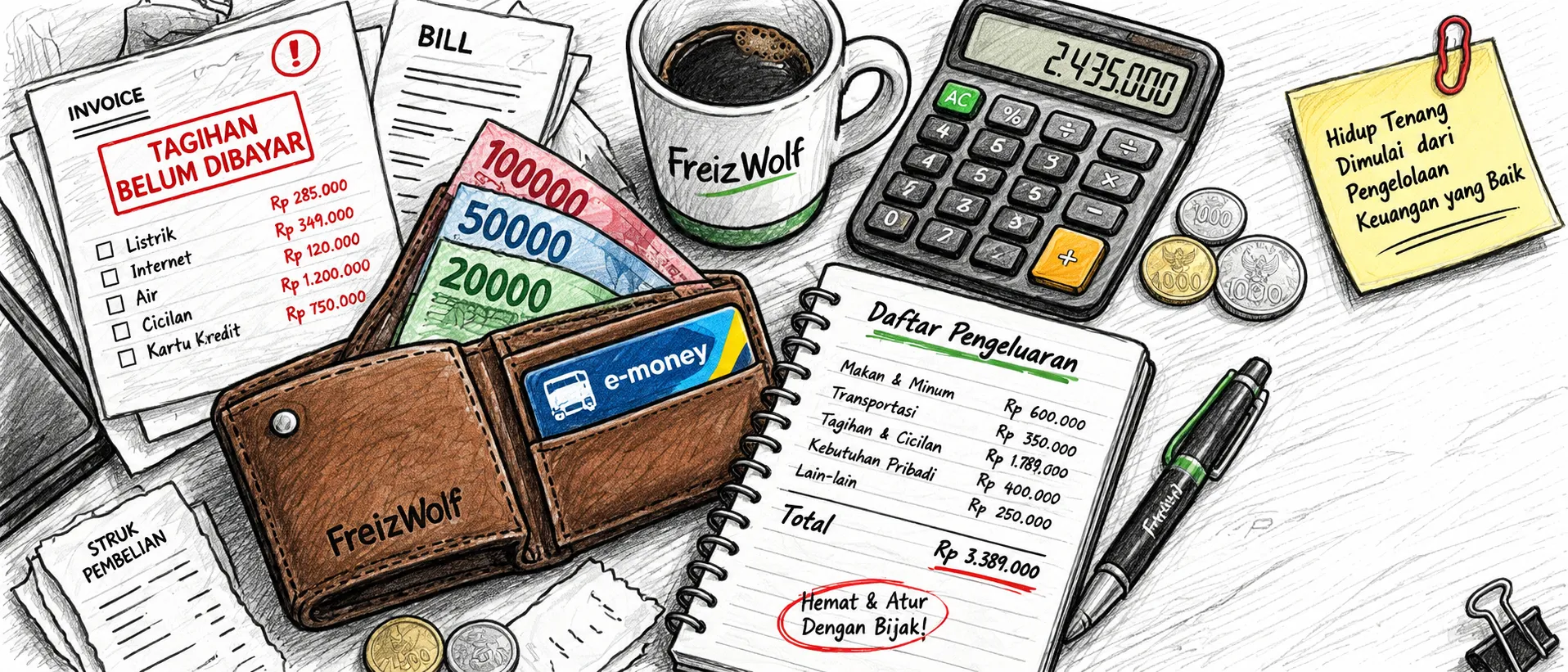 A man facing financial pressure and questioning his independence